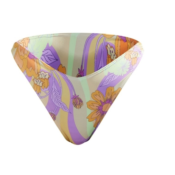 Floral Cross Front Bikini Top & Bottoms - Picture 7 of 7